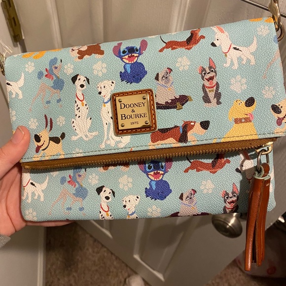 2017 Disney dog Dooney and Bourke in pastel blue - Picture 4 of 5